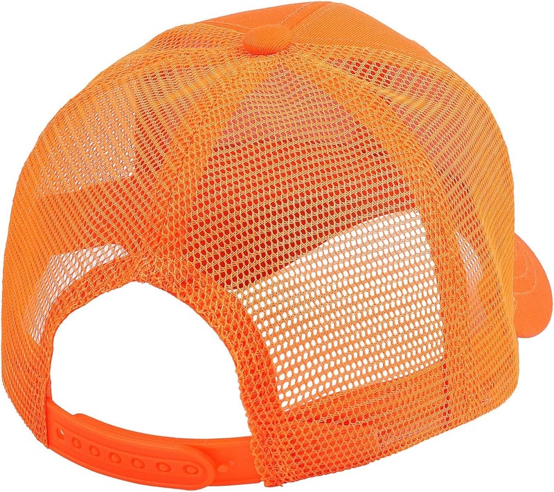 Falari Trucker Hat Baseball Cap Structured Plain Design 6 Panel, Adjustable Size - Image 5